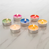 Soy Wax Tealight Candles in 7 Colours - 七彩酥油烛