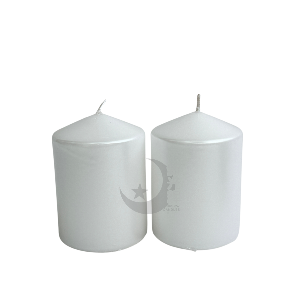 Petite Metallic Pillar Candle (Diameter 7cm x Height 10cm)