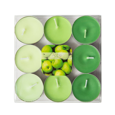 Fresh Apples Scented 4 Hours Tealight Candles