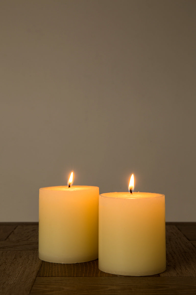 Petite Pillar Candle Diameter 7cm x Height 7cm (Cream)