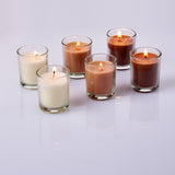 Glass Votive Candles - Scented & Non-scented