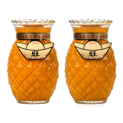 7 Days - Yellow Pineapple Candle (XL)
