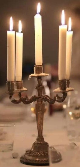 White Household Candles - 4 hours, 5 hours & 7 hours