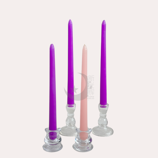Advent Candles - 25cm Taper - Set of 4 pieces
