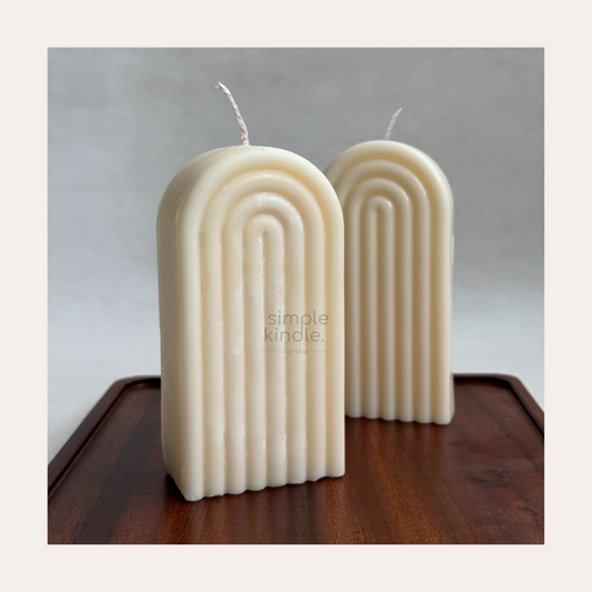 Arch Candle (Scented Options Available)