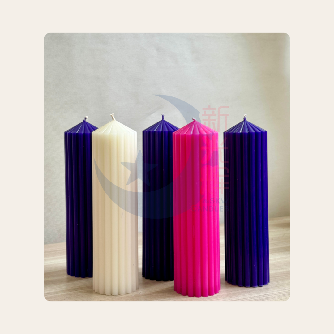 Decorative Beeswax Candles