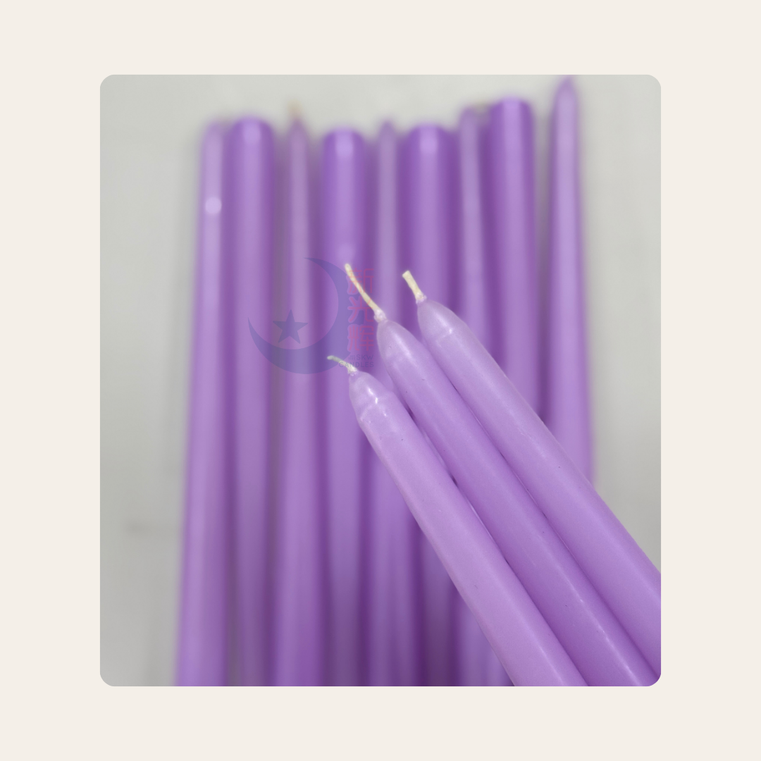 Customised Taper Candles