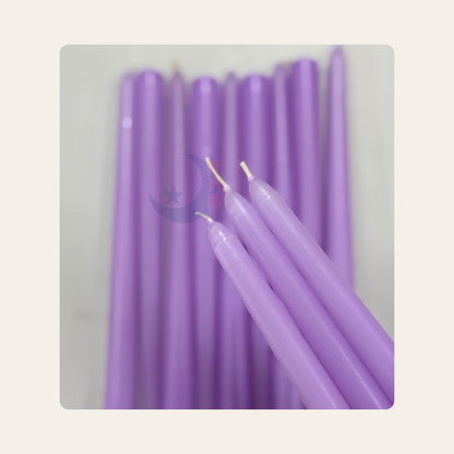 Customised Taper Candles