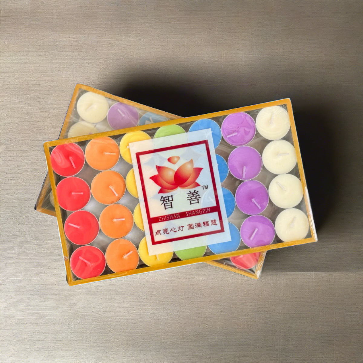 Soy Wax Tealight Candles in 7 colours