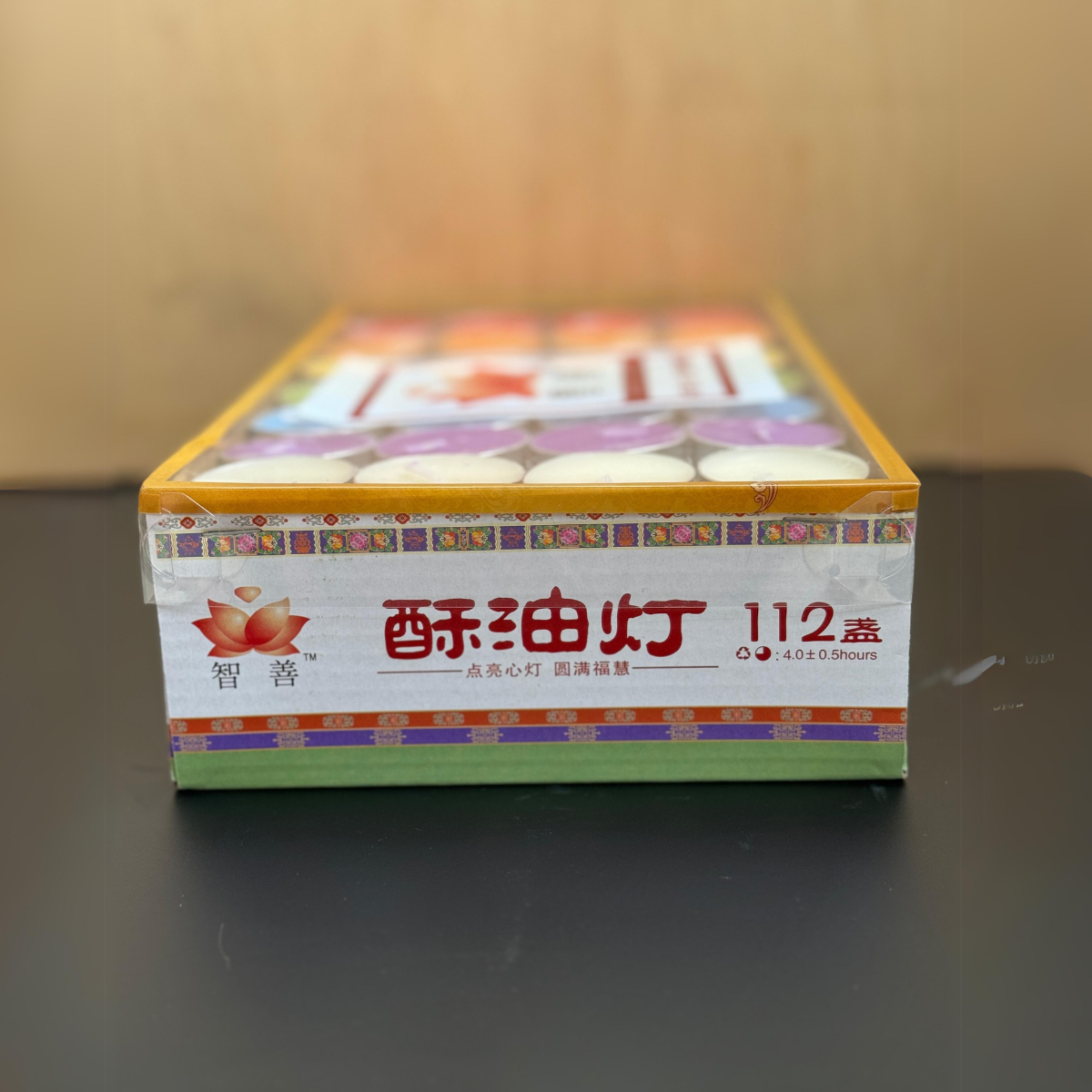 Soy Wax Tealight Candles in 7 Colours - 七彩酥油烛
