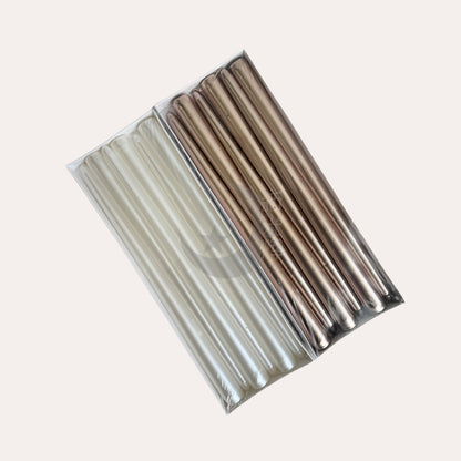 Metallic Tapered Candles - 30cm
