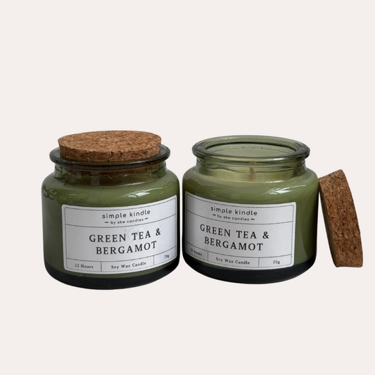 [Crowd's Favourite] Green Tea & Bergamot Soy Wax Candle