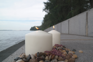 White Pillar Candles