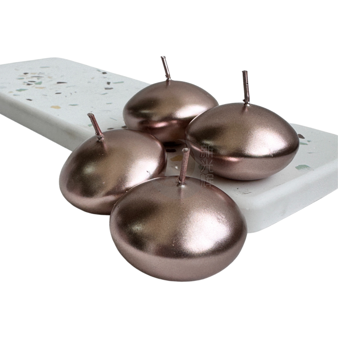 Metallic Floating Candles (4  Hours)