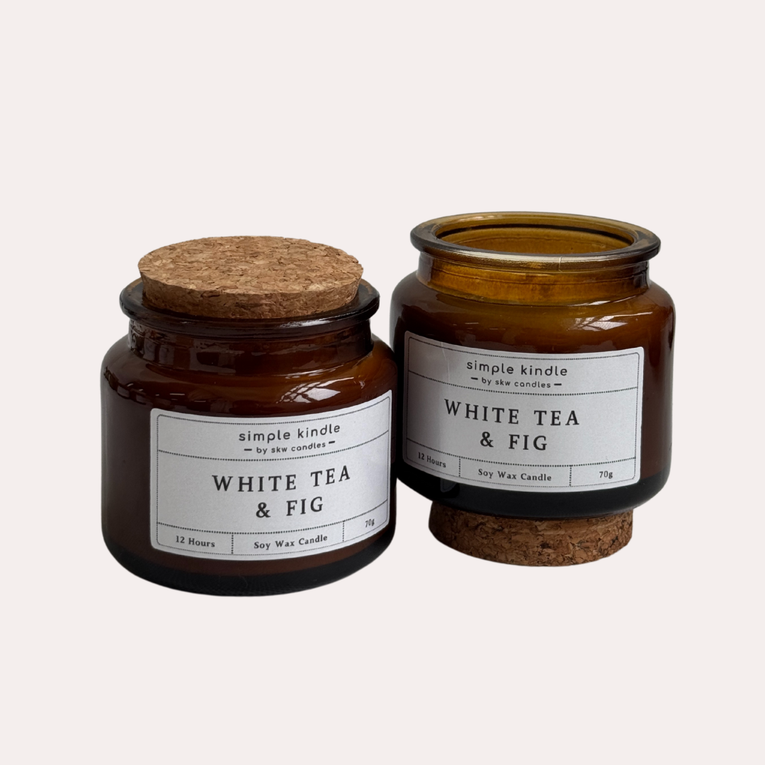 White Tea & Fig Soy Wax Scented Candle