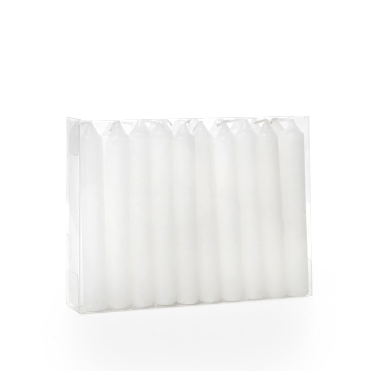 White Household Candles - 4 hours, 5 hours & 7 hours