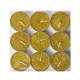 Glitzy Gold Tealight Candles (4Hours)