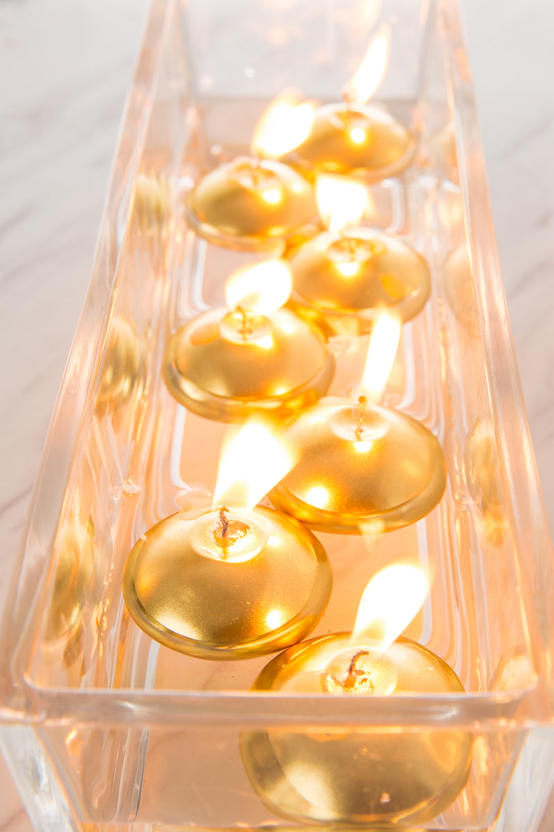 Metallic Floating Candles (4  Hours)