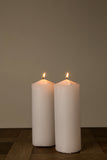 Pillar Candle Diameter 7cm x Height 23cm (White)