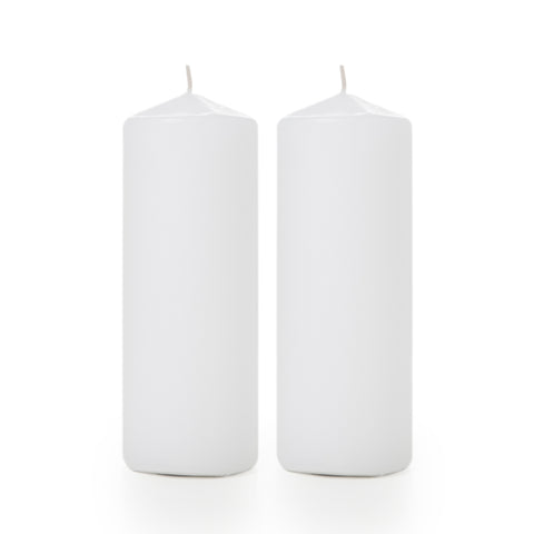Pillar Candle Diameter 7cm x Height 23cm (White)